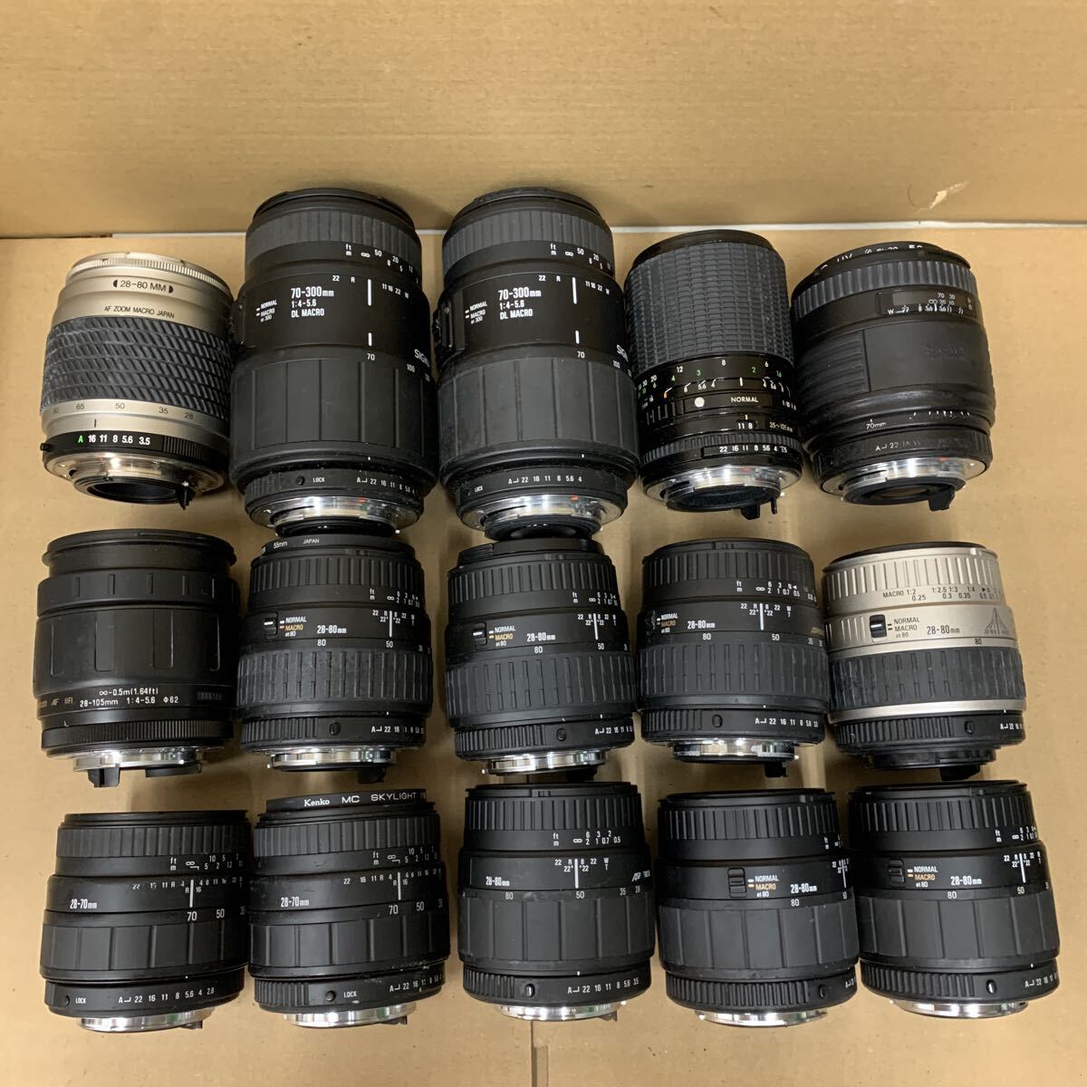 まとめて SIGMA TAMRON Tokina シグマ タムロン トキナー カメラレンズ ペンタックス用 未確認 SET 135