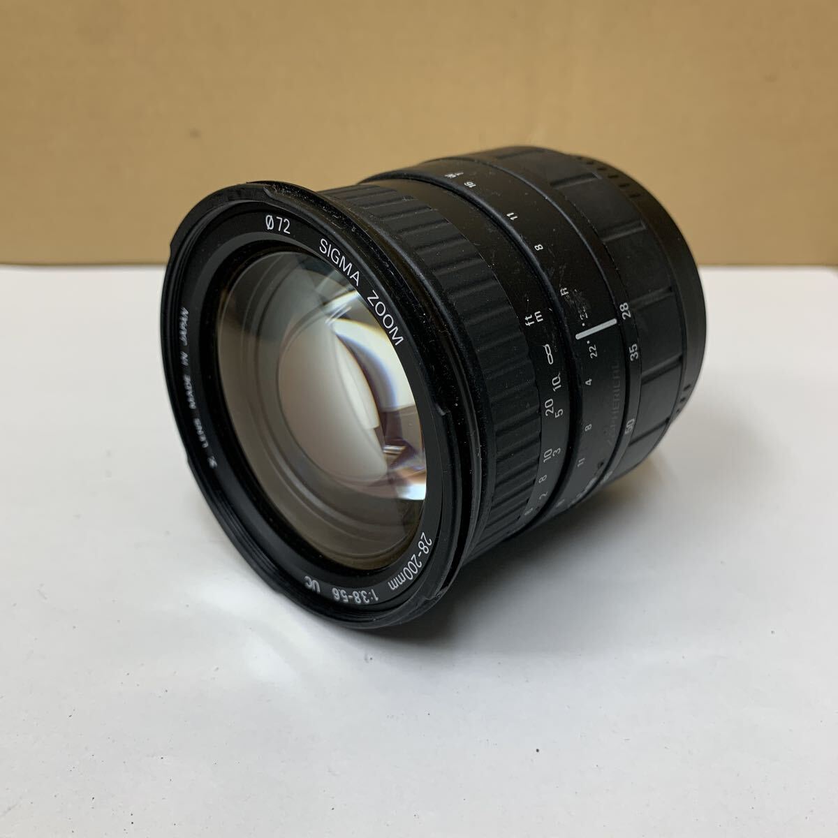 SIGMA ZOOM 28 - 200mm 1:3.8-5.6 UC φ72 シグマ カメラレンズ キヤノン用 未確認 LENS 197