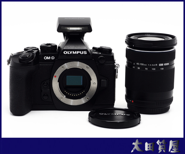 51)オリンパス OLYMPUS OM-D E-M1 ボディ + M.ZUIKO DIGITAL ED 40-150mm F4.0-5.6 R 動作品 中古☆1円～売切り