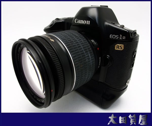 55)質屋出品★CANON EOS-1N RS /レンズ ZOOM EF 28-135mm 3.5-5.6 USM /動作OK 中古★１円～売切り