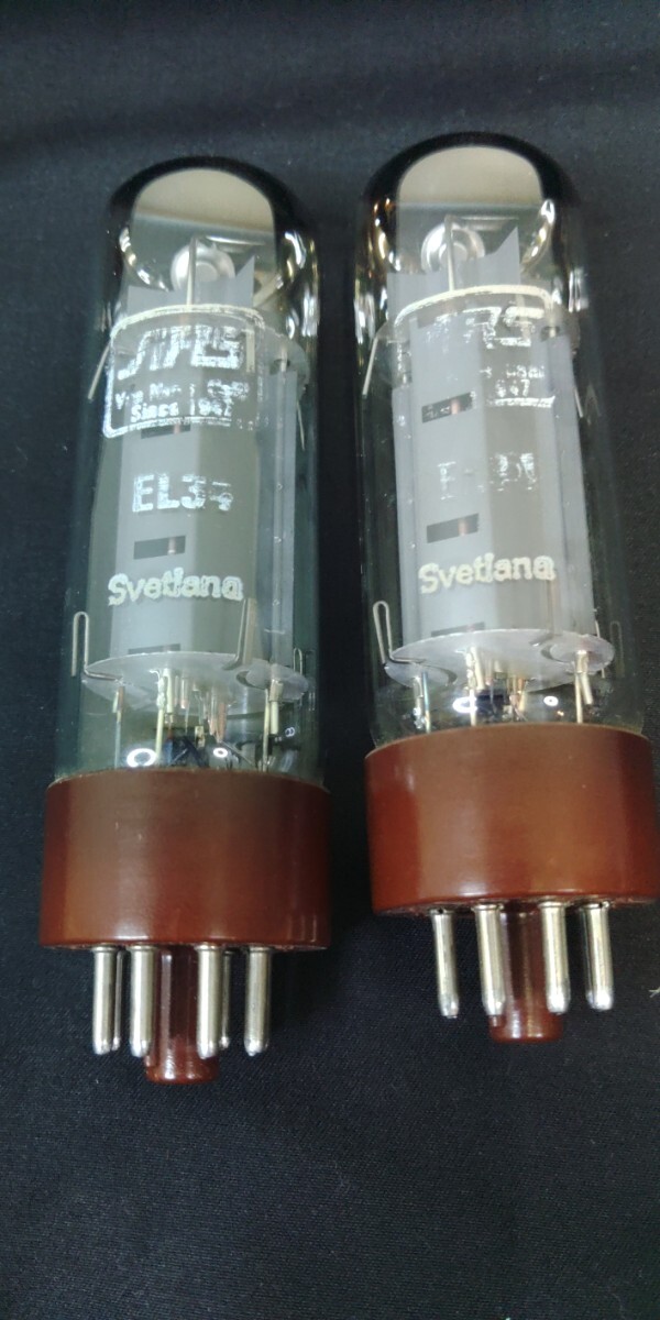 動作確認品　Svetlana EL-34 EL34 ロシア製　２本セット ペア