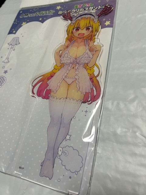 【未開封】小林さんちのメイドラゴン 描き下ろし BIG　アクリル　スタンド トール　クール教信者