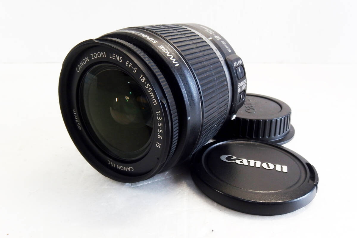 ■CANON EF-S 18-55mm F3.5-5.6 IS 標準レンズ 動作OK