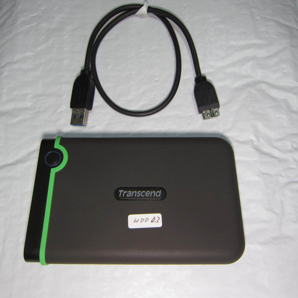 HDD ハードディスク 1TB ＃HDD-03 トランセンド StoreJet 25M3 TS1TSJ25M3S