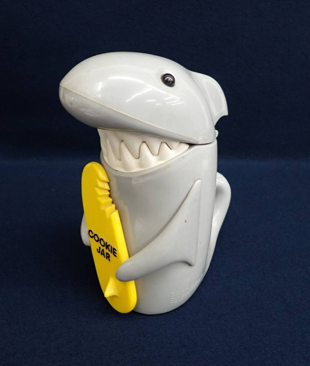 ▼JAWS ジョーズ SHARK COOKIE JAR サメ型クッキージャー▼1996年/通電確認済み