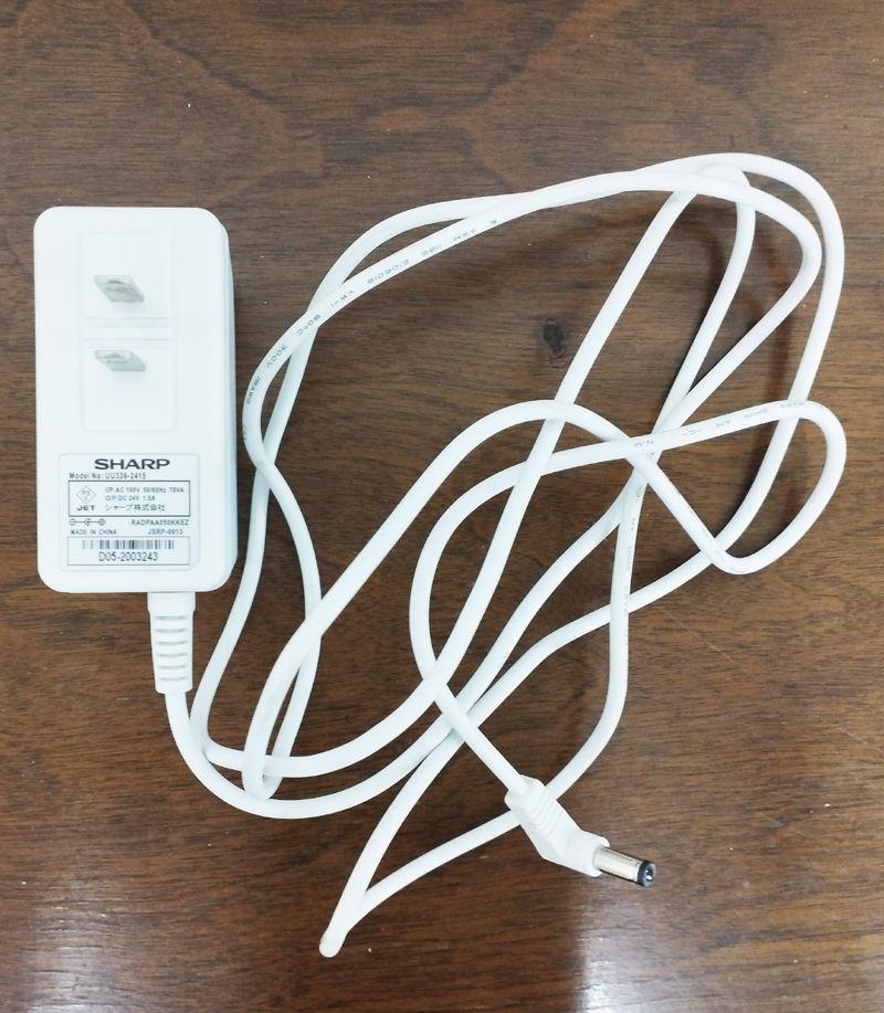 SHARP シャープ ACアダプター UU336-2415 DC24V 1.5A 中古品 正常動作品