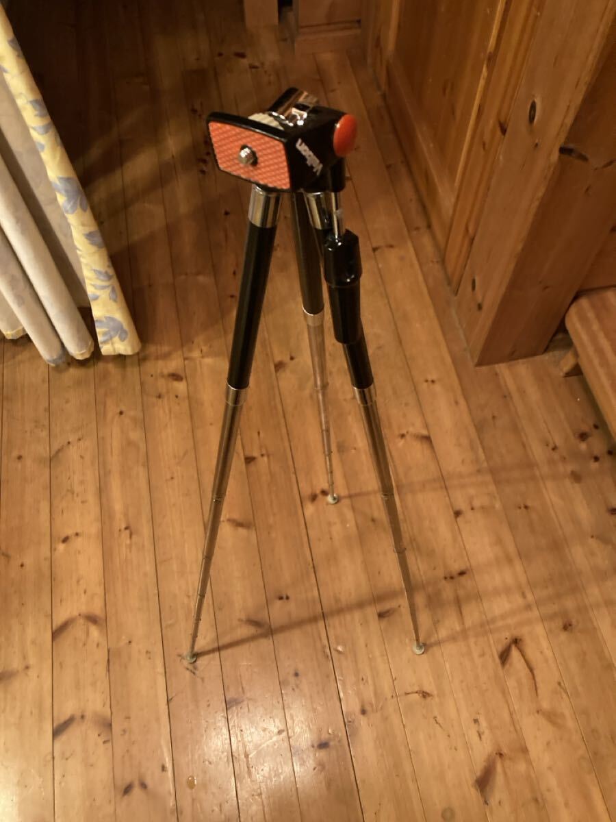 Velbon mini-F 小さくなる三脚 コンパクト三脚 重さ安定感あり持ち運びに便利