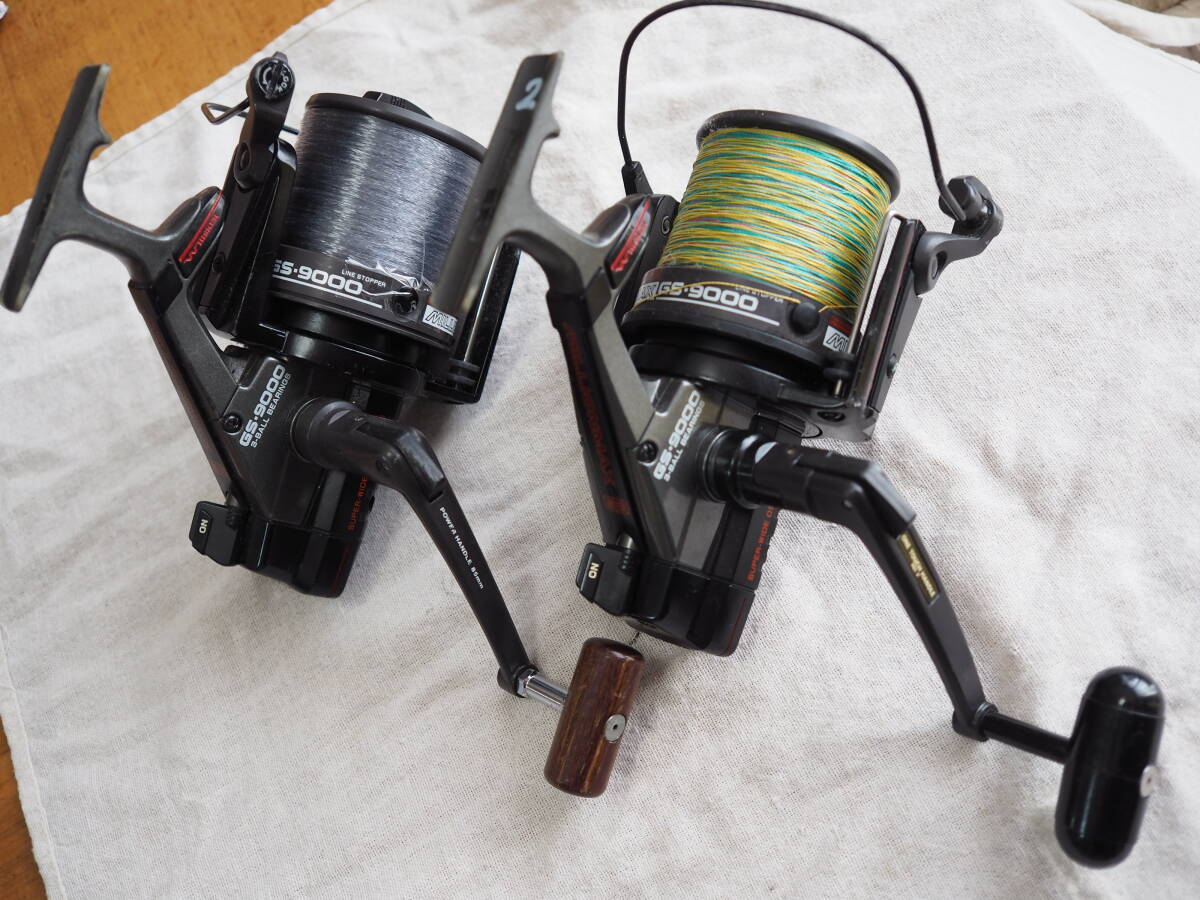 ♪♪美品　ダイワ　ウイスカー　ミリオンマックス　遠投　GS-9000　2台セット　日本製♪♪