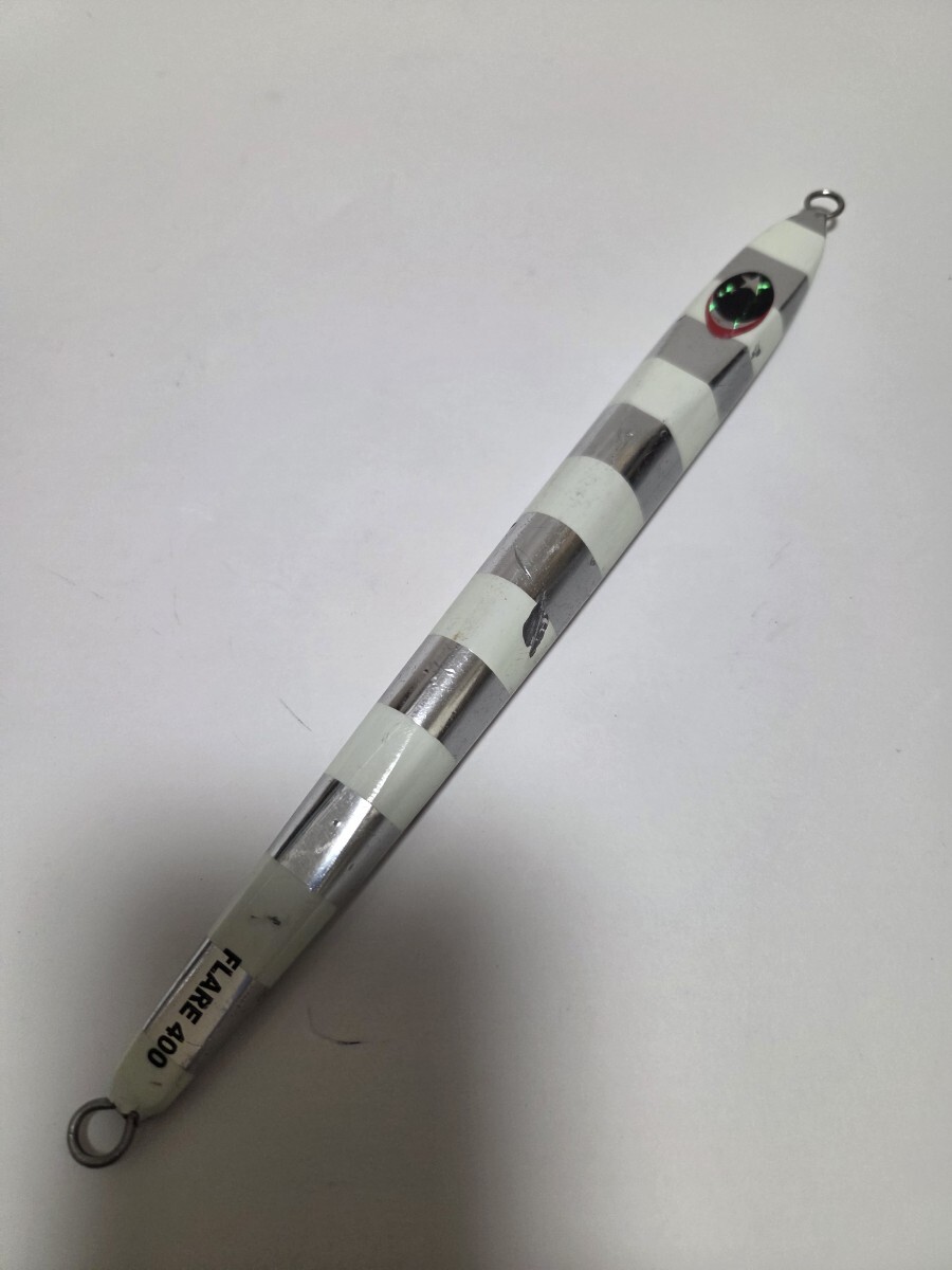 ゼスタ　フレア　400g　カンパチ　ヒラマサ　トンジギ　キハダ　スローエモーション　１円スタート ゼブラグロー 中深海