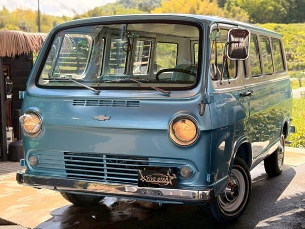 シェビー シェビーバン G10 ガレージ保管 初代スポーツバン 4100cc 250ci I6直列6気