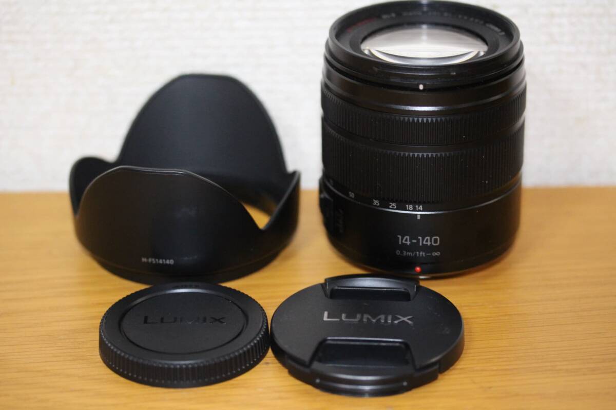 PANASONIC LUMIX G VARIO 14-140mm F3.5-5.6 ASPH. POWER O.I.S. H-FSA14140 パナソニック ルミックス 