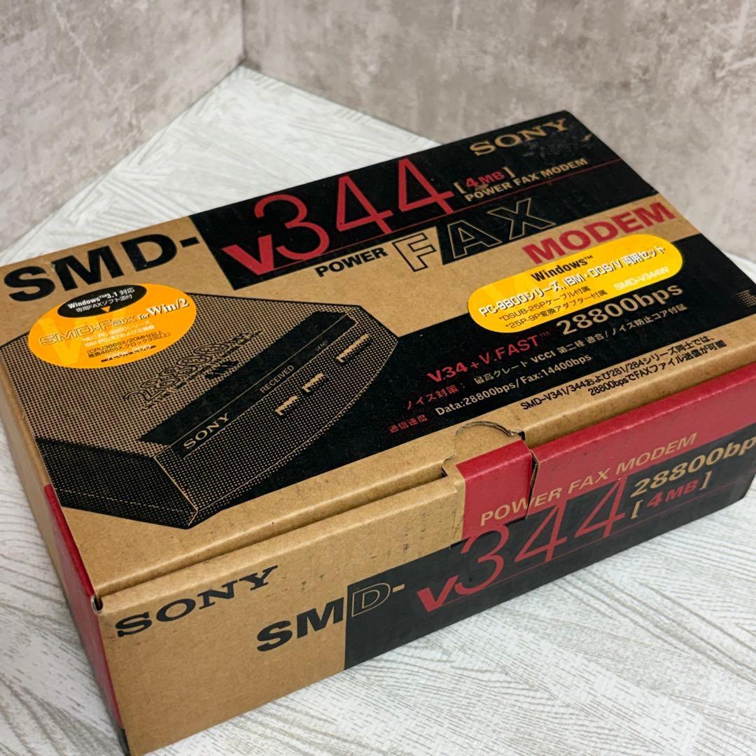【未使用品】SONY SMD-V344 FAXモデム