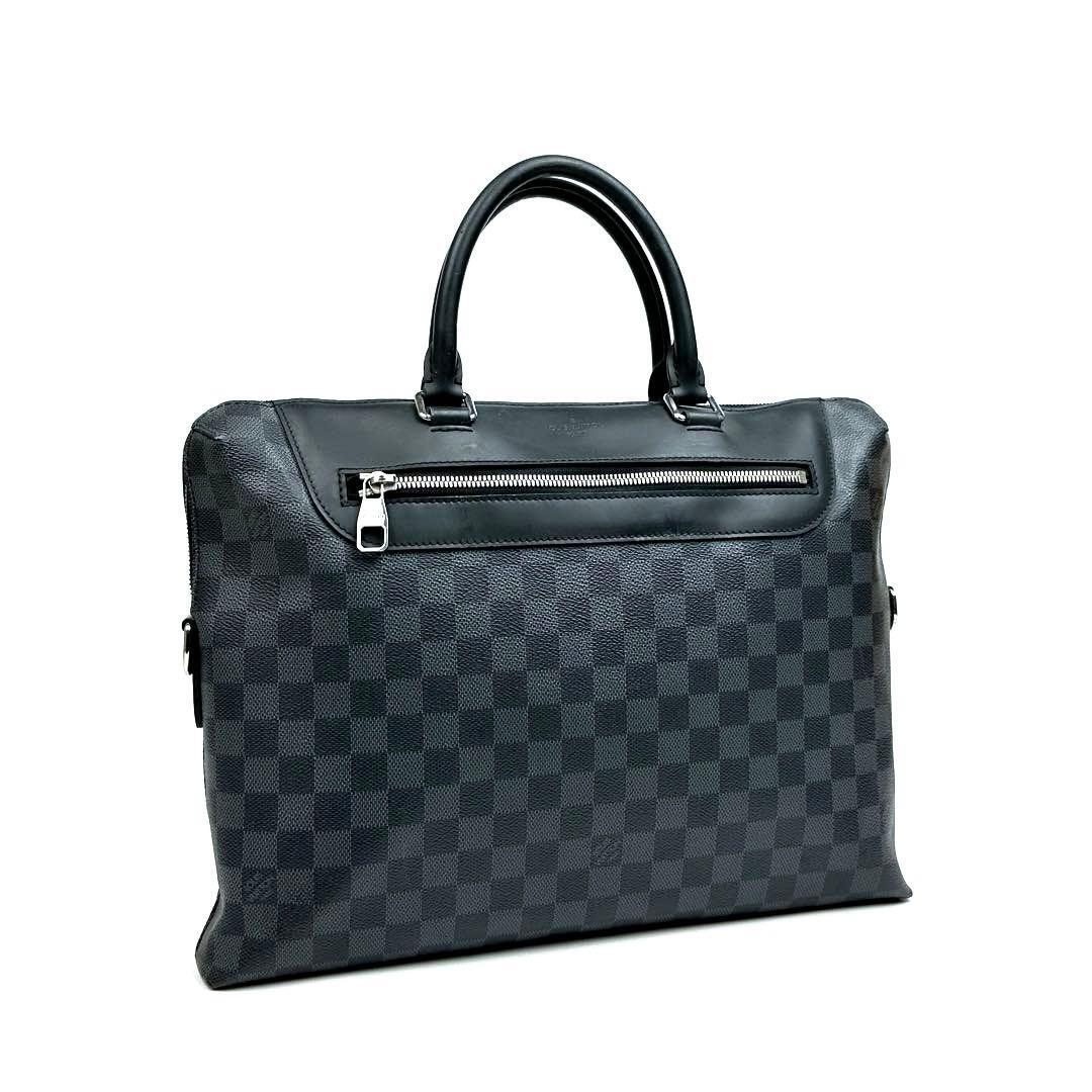 【極美品】LOUIS VUITTON ルイヴィトン ダミエグラフィット ポルトドキュマンジュール PDJ NM N48260 ビジネスバッグ ブリーフケース 人気