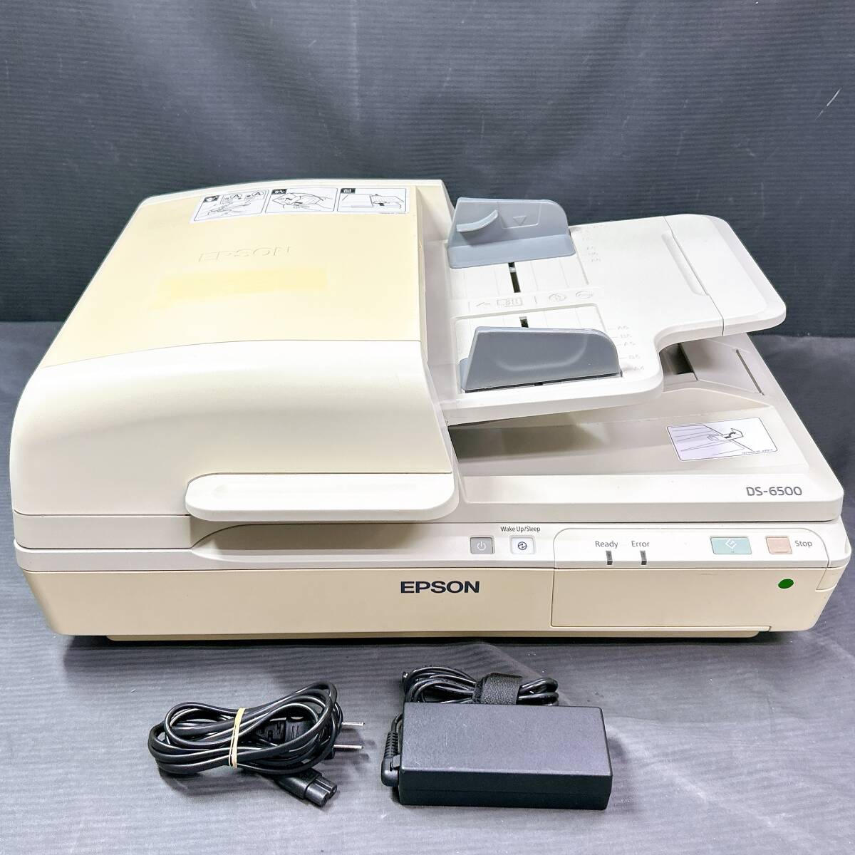 【スキャナ】EPSON/エプソン DS-6500 A4 フラッドベッド スキャナー/動作品　
