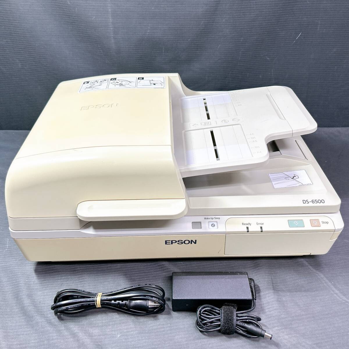 【スキャナ】EPSON/エプソン DS-6500 A4 フラッドベッド スキャナー/動作品