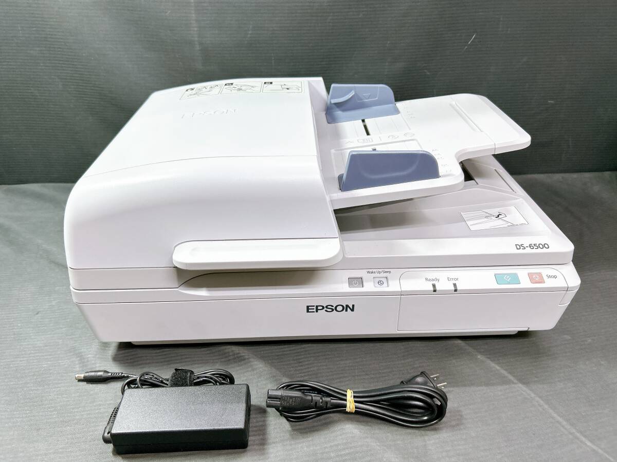 【スキャナ】EPSON/エプソン DS-6500 A4 フラッドベッド スキャナー/動作品