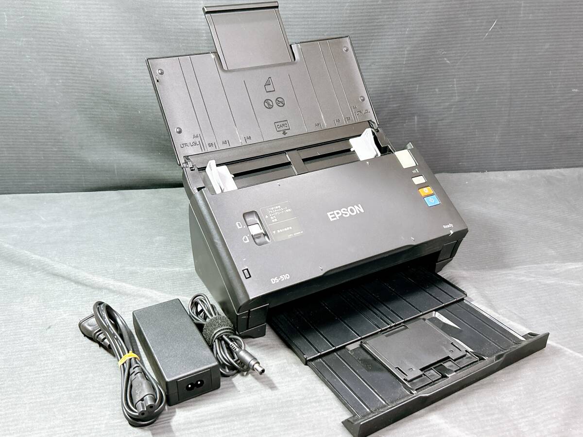 【スキャナー/動作品】EPSON/エプソン DS-510 A4 シートフィードスキャナー
