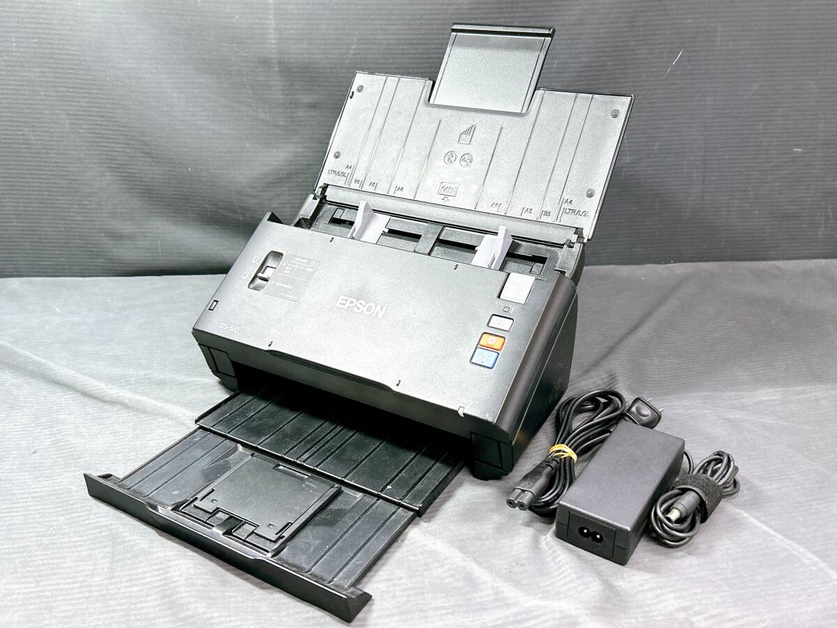 【スキャナー/動作品】EPSON/エプソン DS-510 A4 シートフィードスキャナー