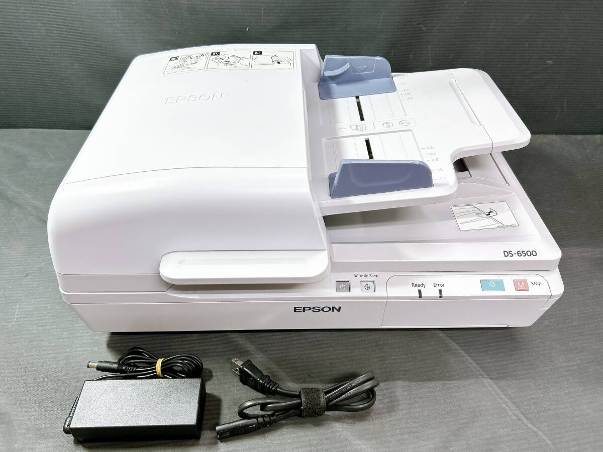 【スキャナ】EPSON/エプソン DS-6500 A4 フラッドベッド スキャナー/動作品