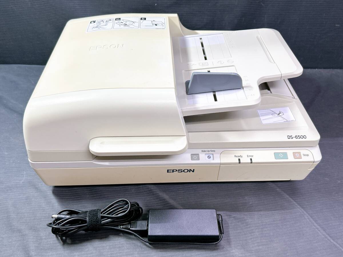 【スキャナ】EPSON/エプソン DS-6500 A4 フラッドベッド スキャナー/動作品