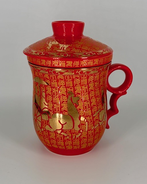 中国茶器 　茶こし付きマグカップ 　 マグカップ 　ティーカップ 　 茶器 