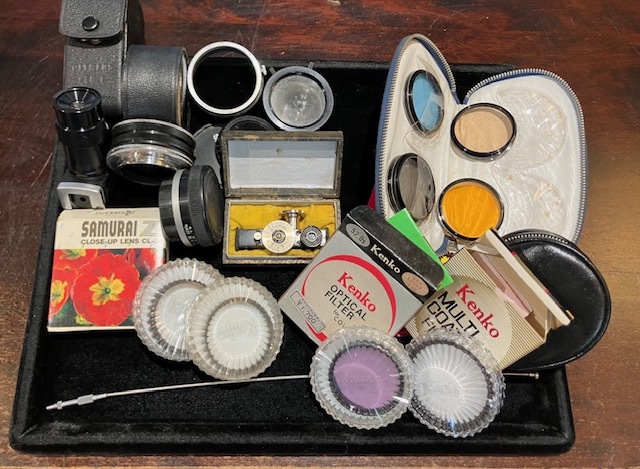 1円スタート★カメラアクセサリーまとめ　フィルター　距離計　ヴィンテージ