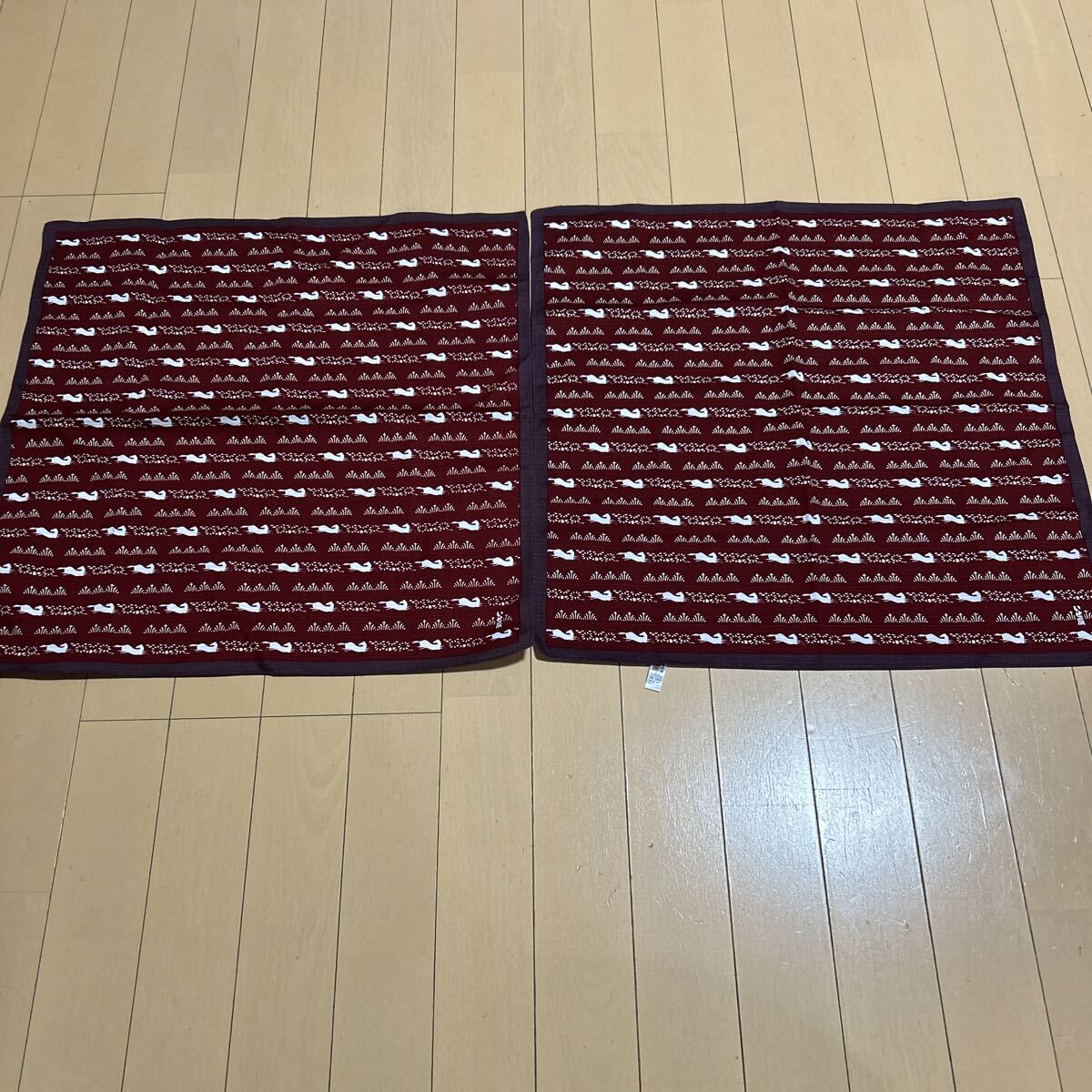 新品未使用　ふじみやび　江戸千代紙　いせ辰　ハンカチ2枚セットハンカチ