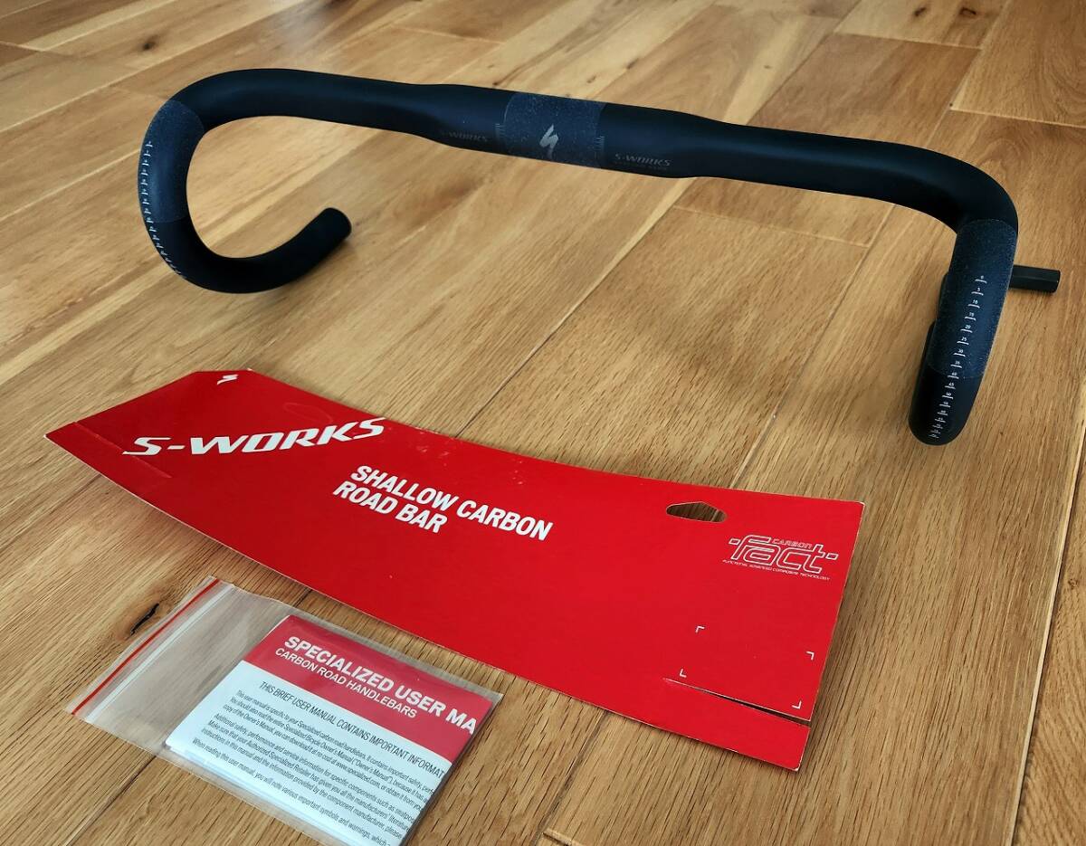 SPECIALIZED S-WORKS SHALLOW カーボンハンドルC-C420mm