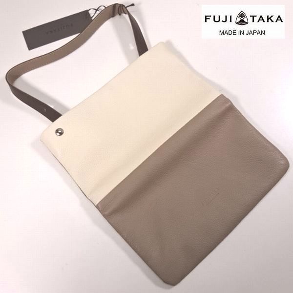 ◎新品 FUJITAKA フジタカ 定価29700円 日本製 本革レザー トートバッグ サブバッグB5 IKETEI イケテイ 611611 