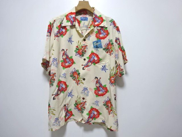 SUN SURF Begin NIRAI KANAI 00s vintage original ALOHA SHIRT XL size / サンサーフ ビギン 一五一会 アロハ ハワイアンシャツ メンズ