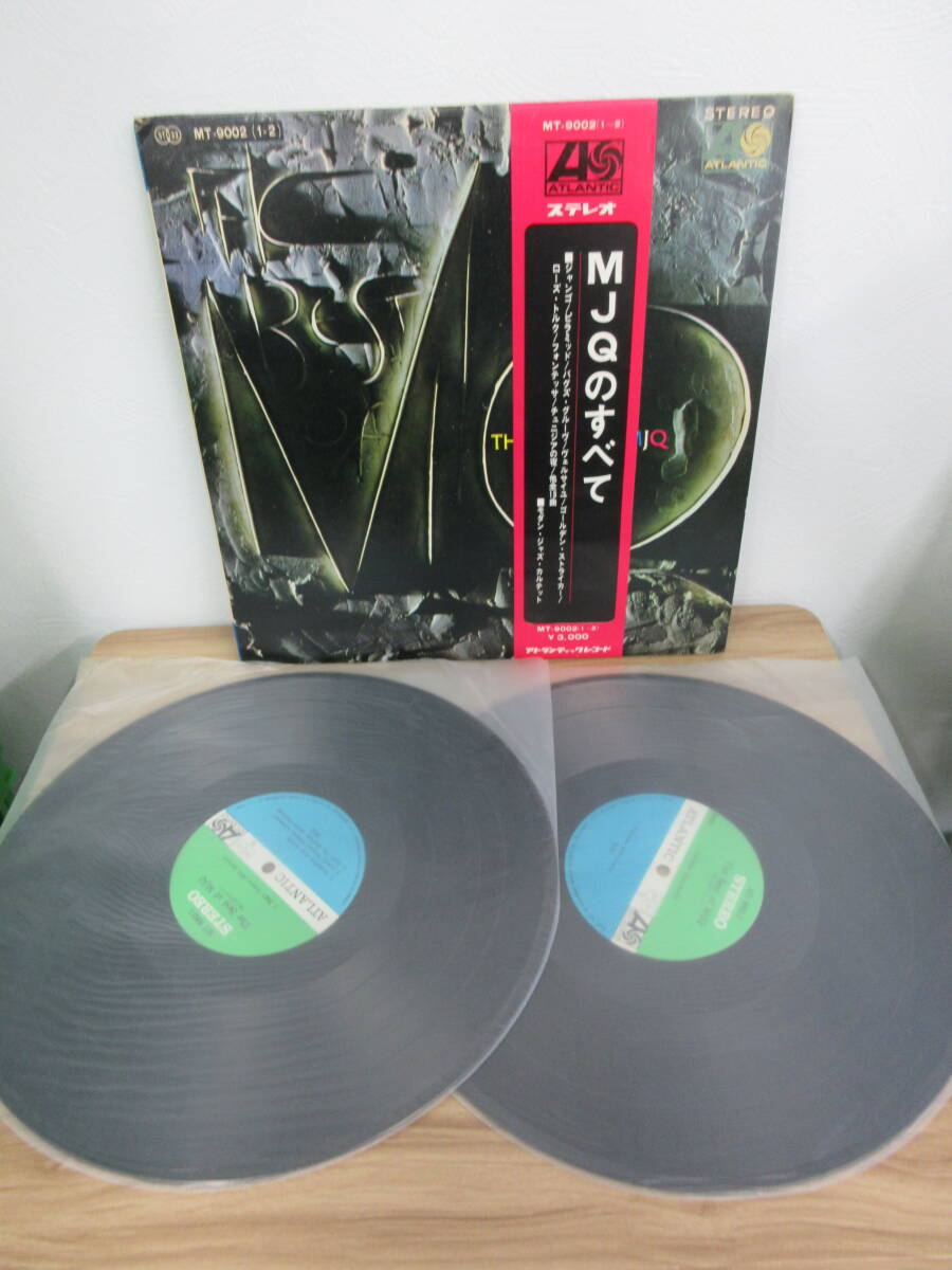 ☆LP レコード The Best of MJQ MJQのすべて モダン・ジャズ・カルテット MT-9002（1-2） 2枚組 帯有 洋楽 中古☆