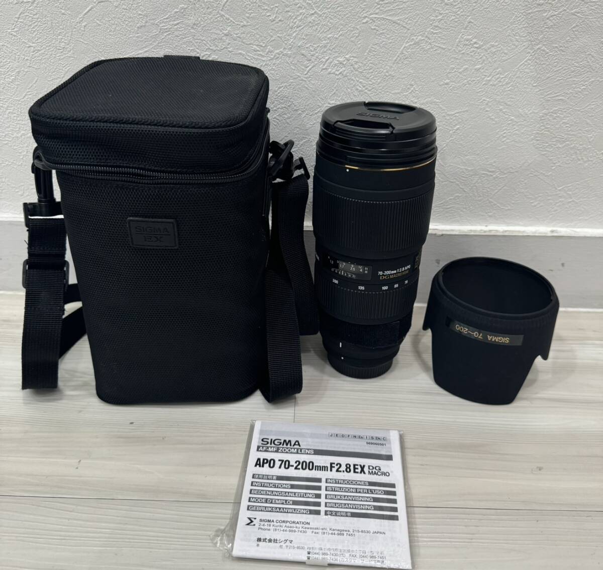 【GT0655】1円スタート SIGMA 70-200mm 1:2.8 APO DG MACRO HSM EX シグマ カメラレンズ フィルムカメラ ブラック コレクション