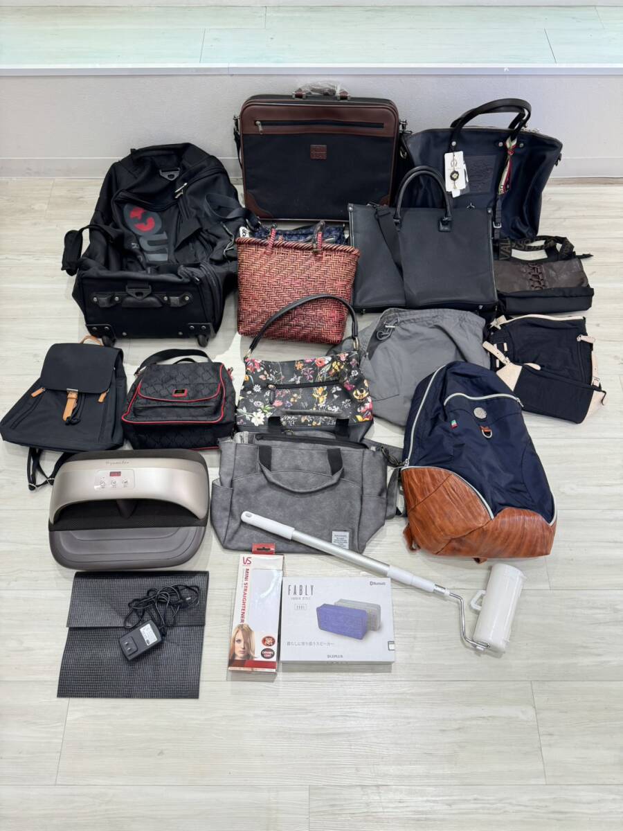 【GT0633】1円スタート バッグ 家電おまとめ アウトドア キャリーバッグ COM GEAR オロビアンコ ビジネスバッグ リュック ハンドバッグ