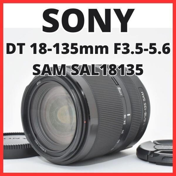 D07[7585B]5 ソニー SONY DT 18-135mm F3.5-5.6 SAM SAL18135