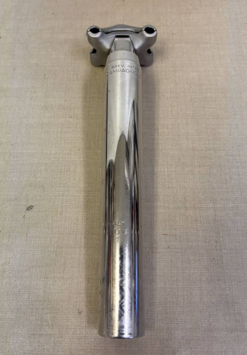 M1799/CAMPAGNOLO カンパニョーロ シートポスト ② 1本止め S刻印 約27.2㎜×端から端まで約22.5㎜ 約236g/ロードバイク クロスバイク