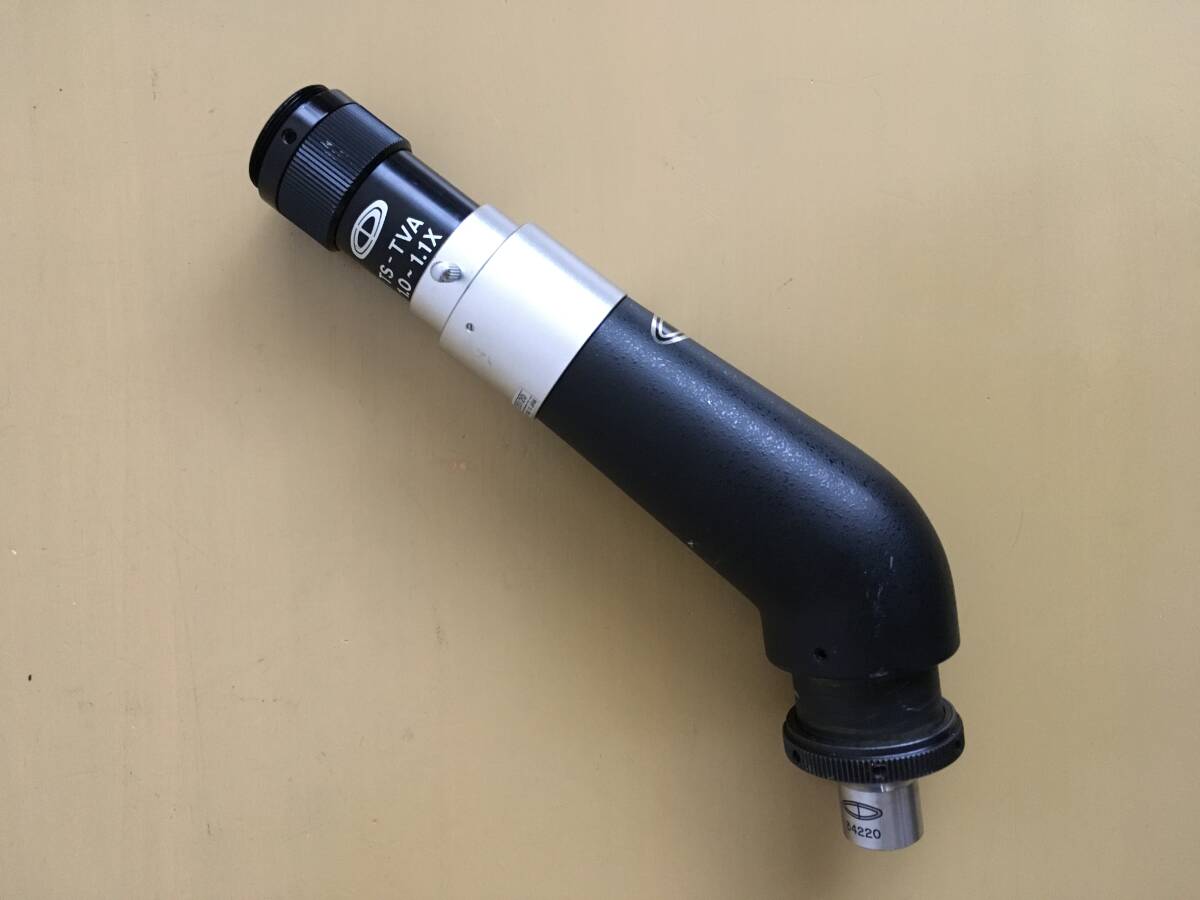 中央精機　ツールスコープ　単眼鏡　TS-C　接眼レンズTS-TVA1.0～1.1Ｘ　対物レンズ3X0.08　　中古　