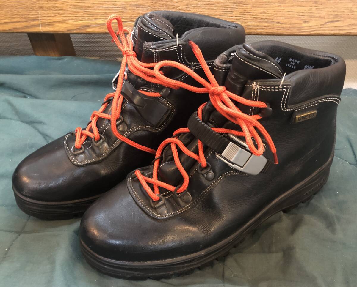 TREZETA・GORE-TEX 本革・アウトドア的なトレッキング登山ブーツ タウンでもOK made in italy 10M 28cm相当