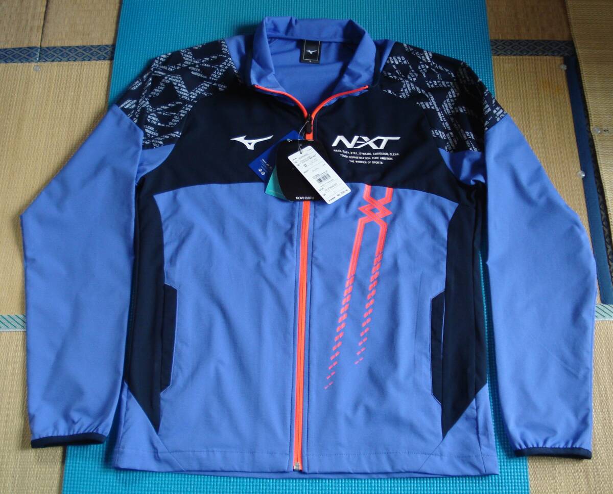 新品 長期保管在庫 Mizuno ジャージ トラックジャケット バハブル－ x ディ－プネイビ Lサイズ 