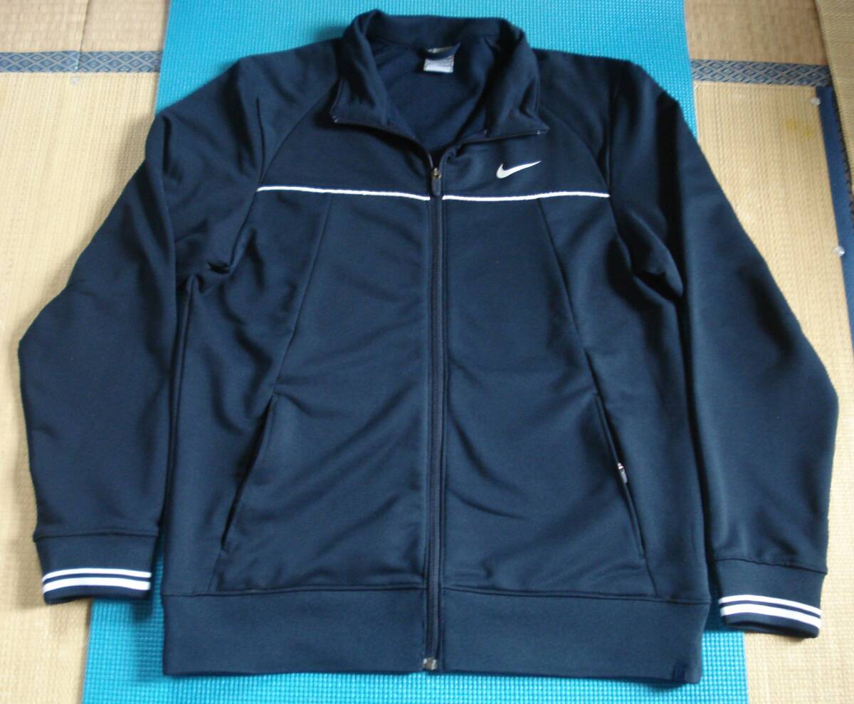 中古 NIKE ナイキ トラックジャケット ネイビー　Lサイズ 