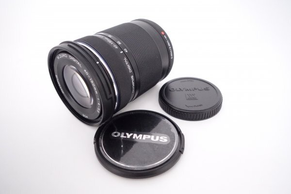 【極上品】OLYMPUS オリンパス M.ZUIKO DIGITAL 40-150mm F4.0-5.6 R ブラック [W2603050A]