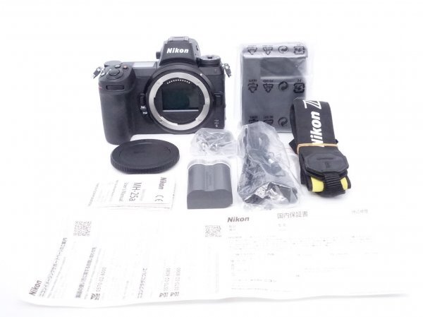 【美品】ニコン Nikon ミラーレスカメラ 一眼 Z6 ボディ ブラック [6N0312]