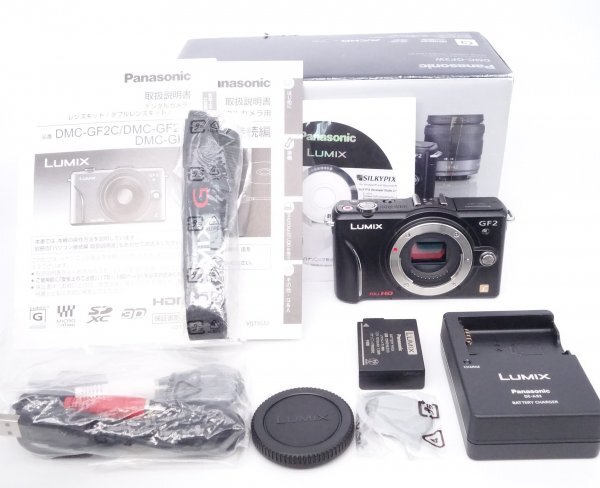 【極上品】Panasonic パナソニック GF2 ボディ エスプリブラック DMC-GF2 -K [W2603046A]