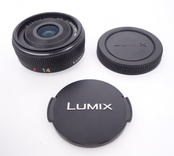 【美品】パナソニック Panasonic ルミックス G 14mm F2.5 ASPH. H-H014 [W2603048A]