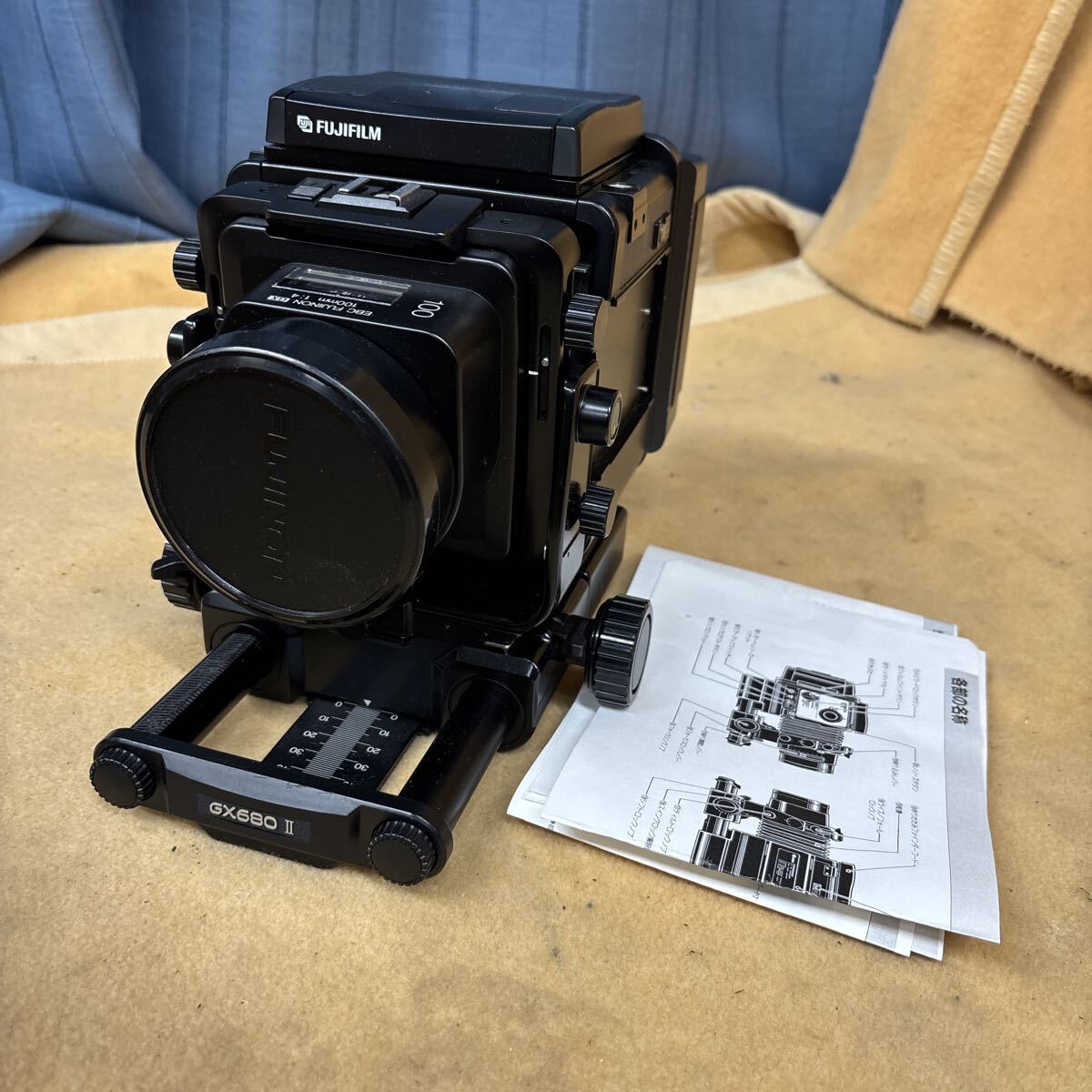 FUJIFILM FUJINON GX680II EBC FUJINON GX 100mm 大型カメラ　現状渡し　格安スタート