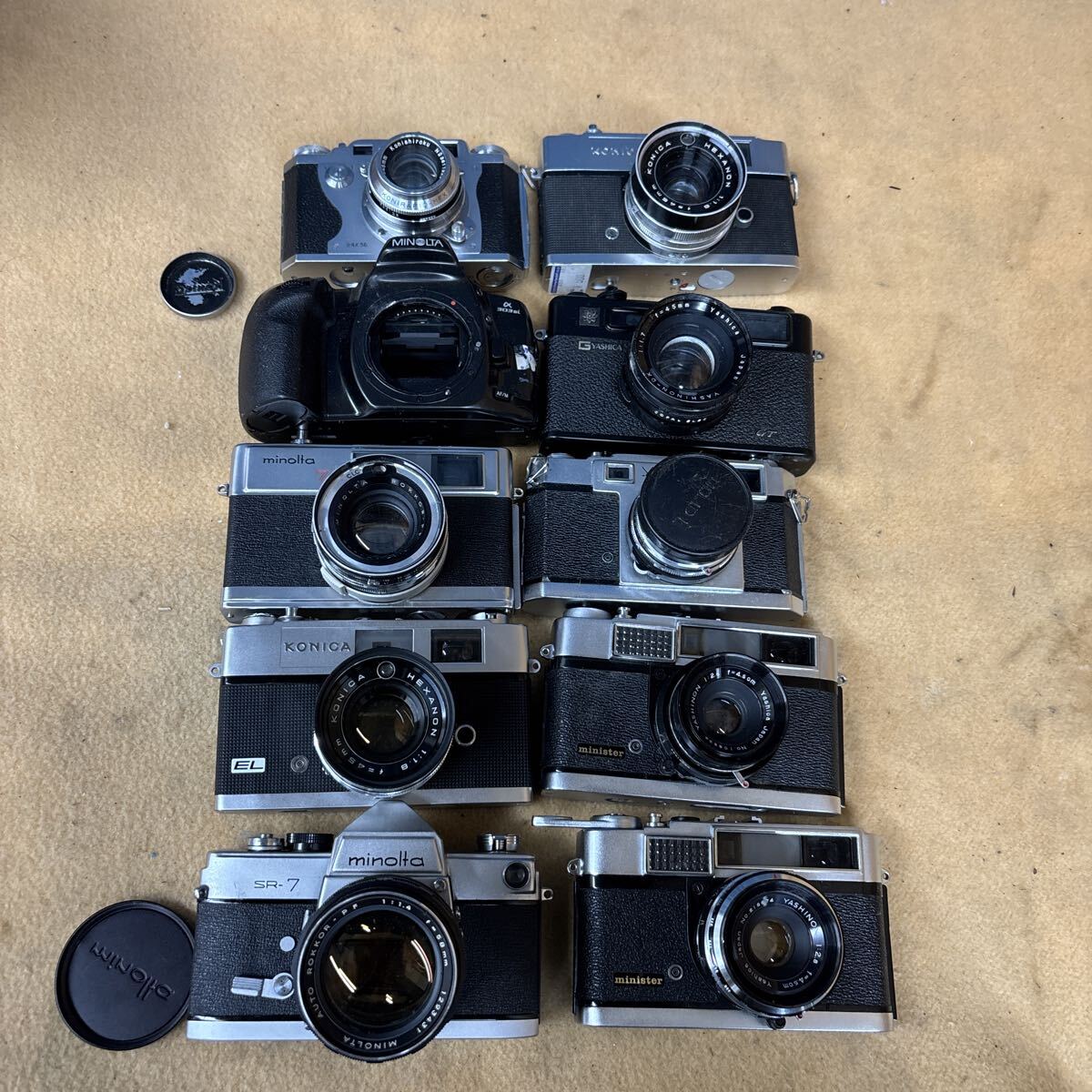 カメラ　YASHICA ミノルタ　KONICA まとめ売り　現状渡し フィルムカメラ MINOLTA