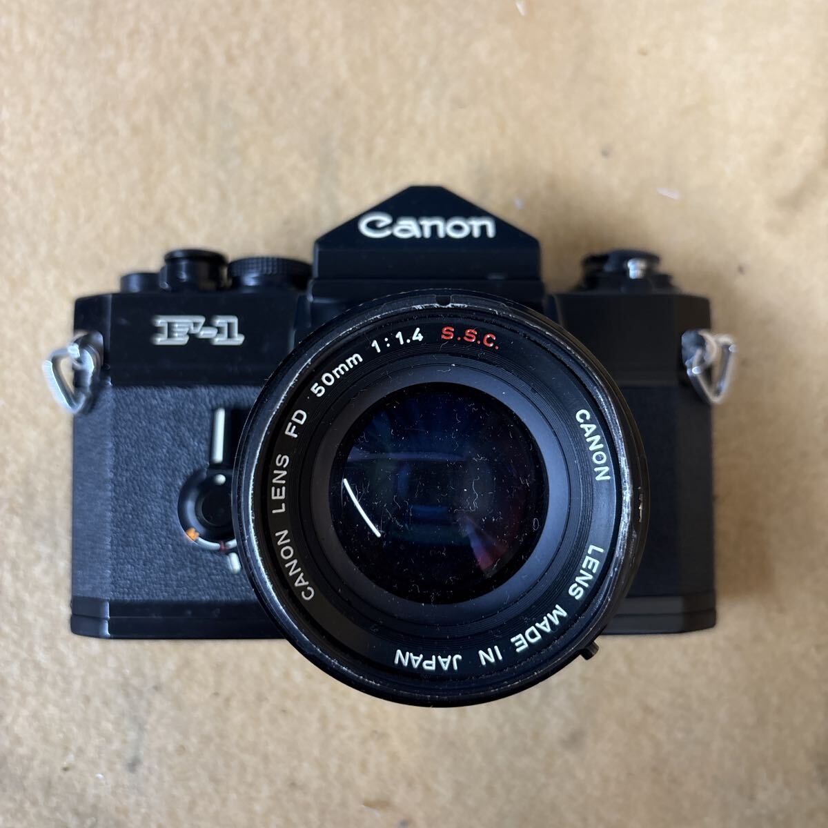 Canon F-1 FD50mm 1:1.4 S.S.C カメラ　レトロ　動作未確認　現状渡し