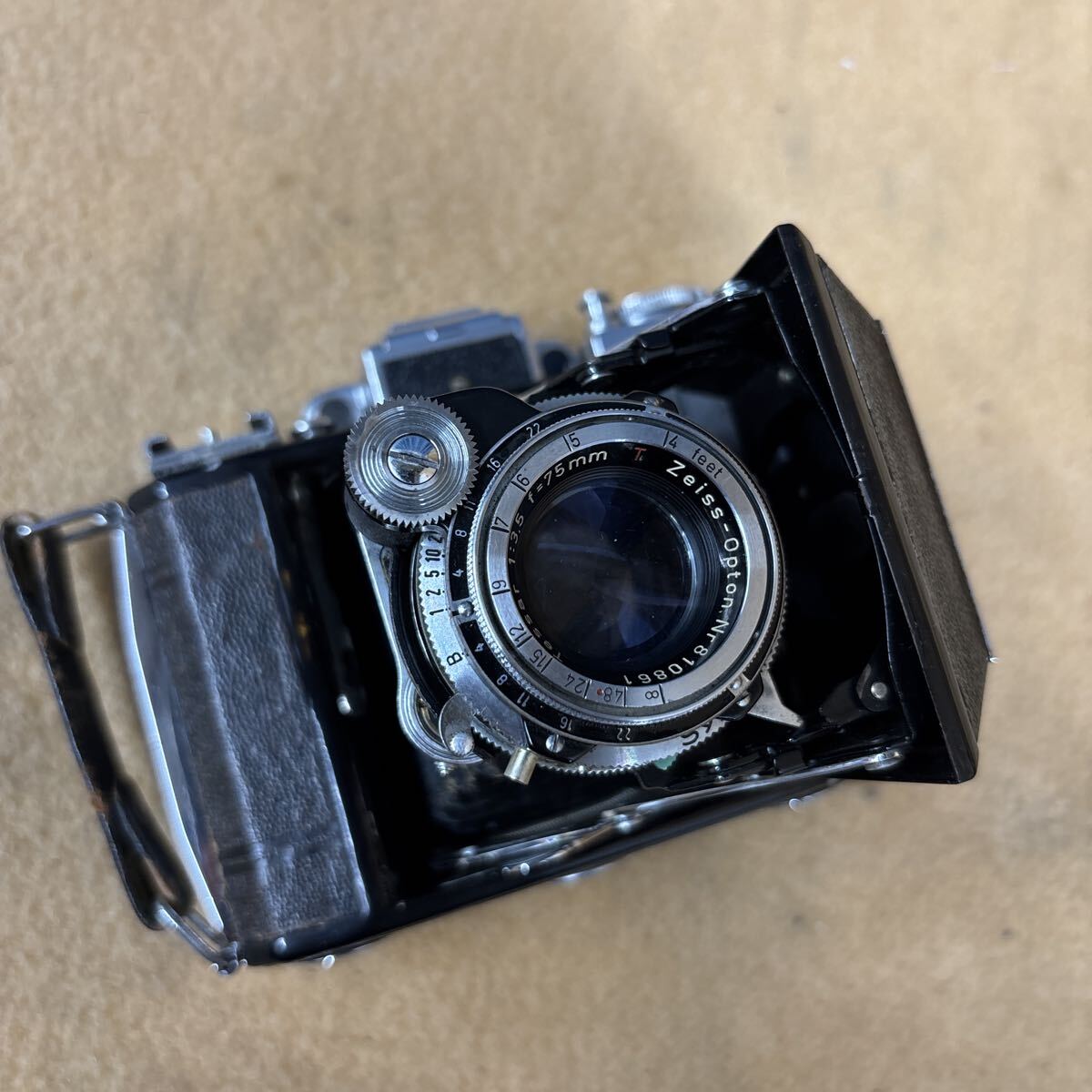 ZEISS IKON Tessar 1:3.5 蛇腹カメラ　中古　現状渡し　レトロ　ヴィンテージカメラ　コレクション