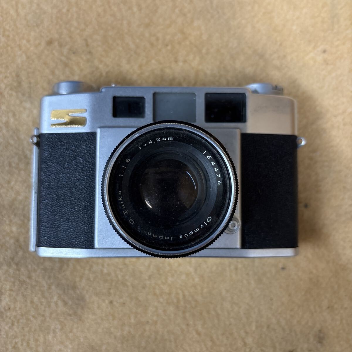 OLYMPUS 35-S G.Zuiko 1:1.8 f＝4.2cm フィルムカメラ　レトロ　中古　現状渡し　動作未確認