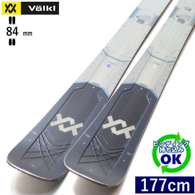 VOLKL MANTRA 84[177cm/84mm幅]25-26 フリースキー オールラウンド カービングスキー 板単体 日本正規品