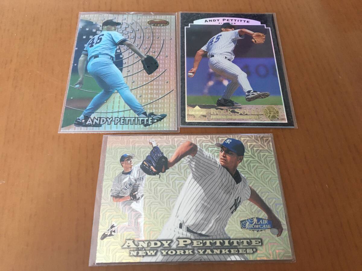 【Andy Pettitte/MLB通算256W】 1998 Flair Showcase Row0 #/500 他